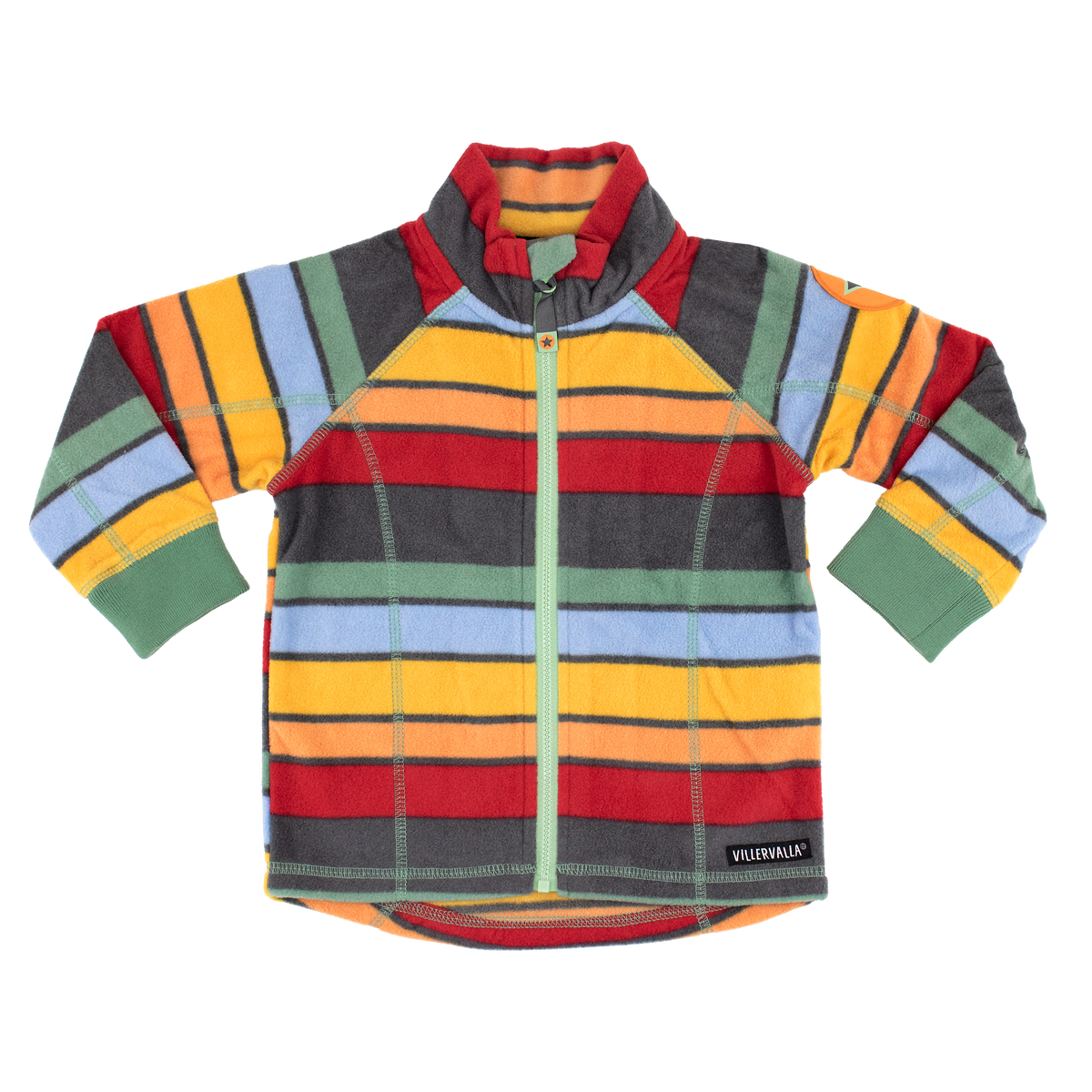 Villervalla Fleece Jacket - Multi Stripe Zermatt
