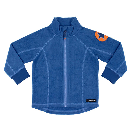 Villervalla Fleece Plain Jacket - Atlantic