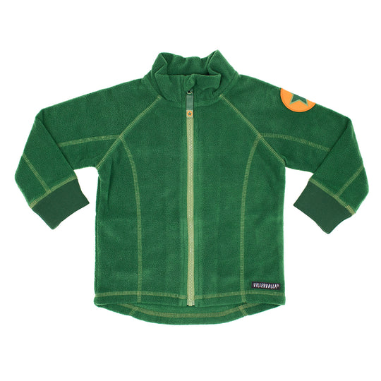 Villervalla Fleece Jacket Plain - Forest
