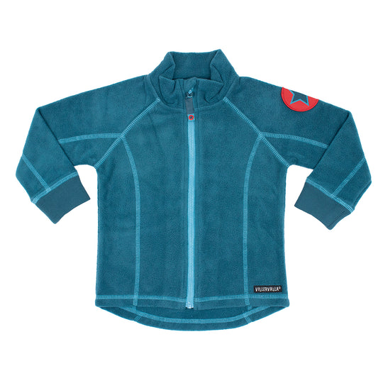 Villervalla Fleece Jacket Plain - Midnight