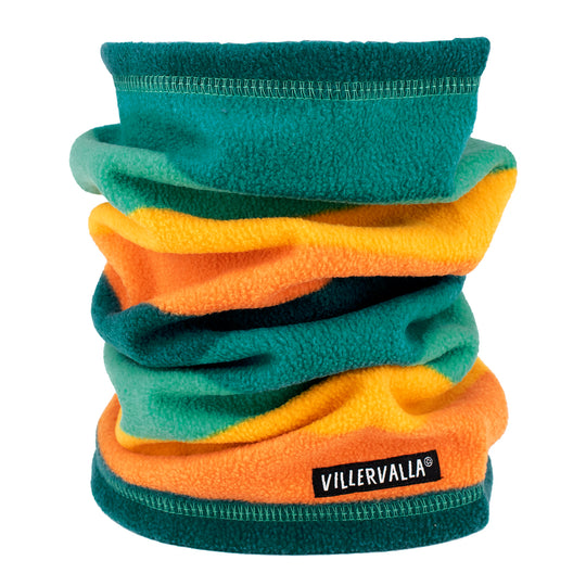 Villervalla Fleece Multistripe Tube Scarf - Matterhorn