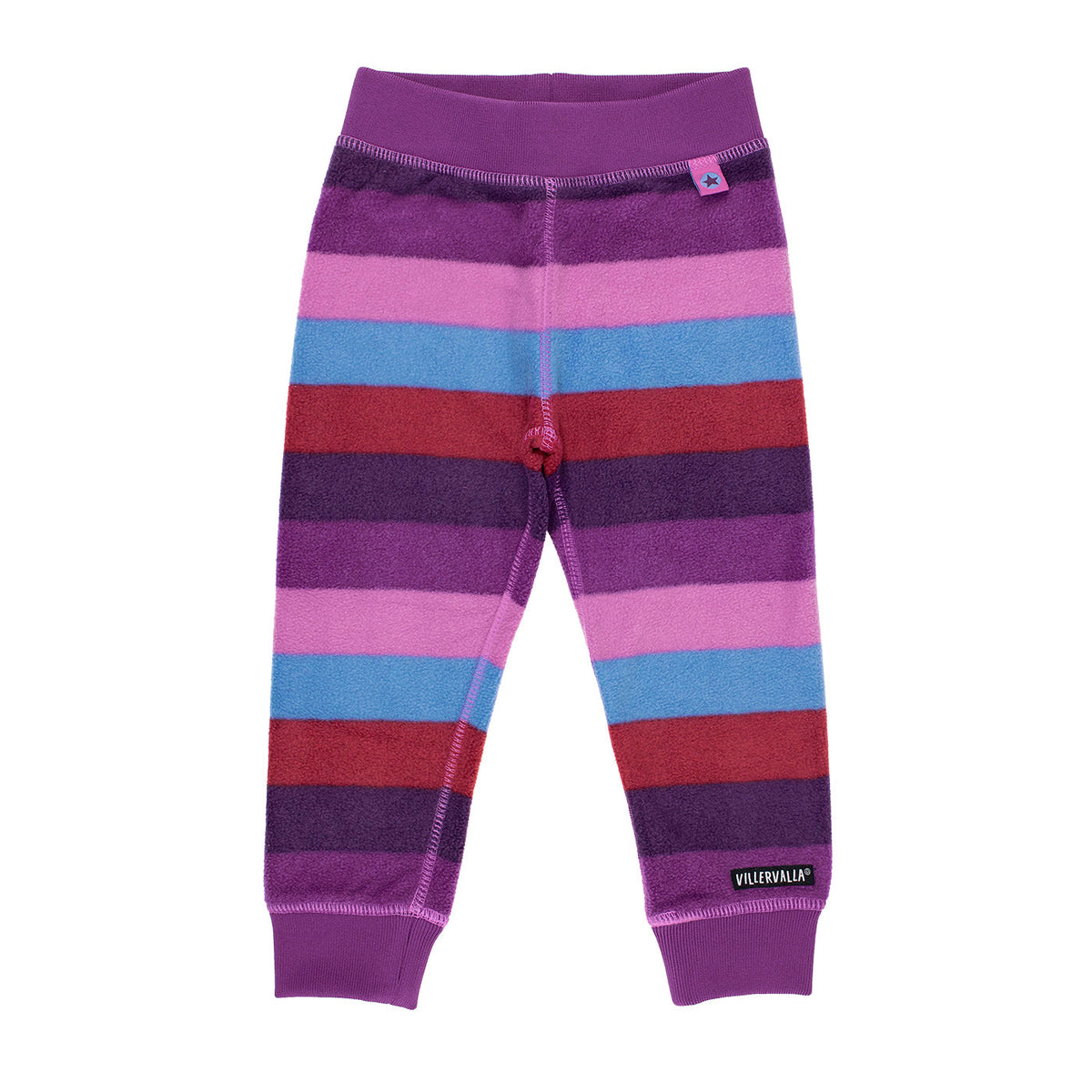 Villervalla Fleece Pants - Multi Stripe Himalaya