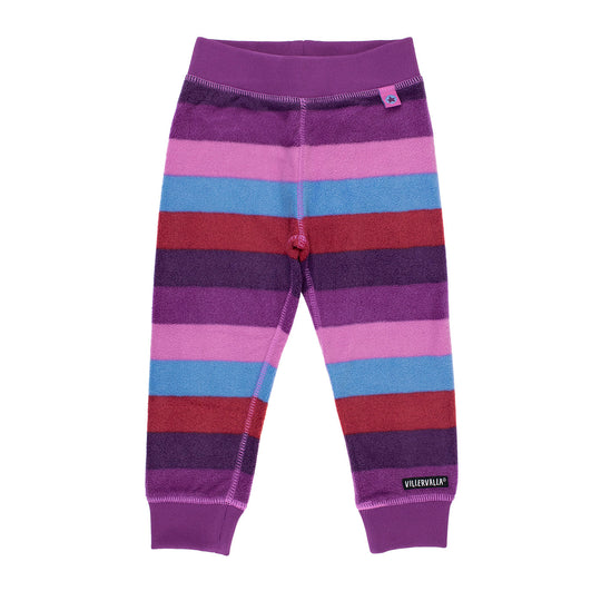 Villervalla Fleece Multistripe Pants - Himalaya