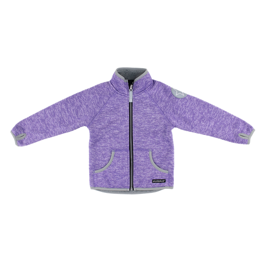 Villervalla Jacket WindBlock Pile Fleece - lilac/ Lgt Lilac