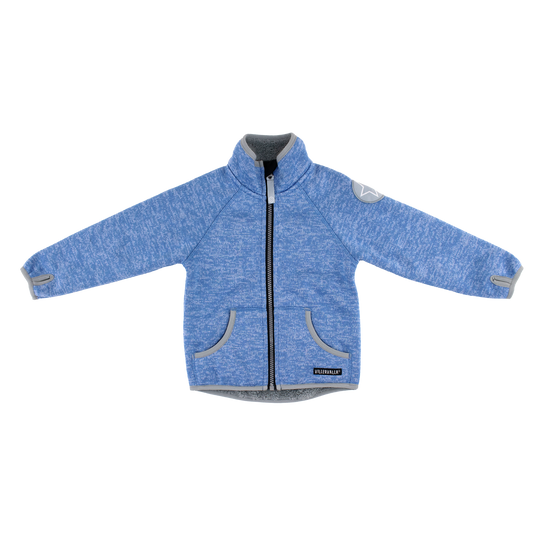 Villervalla Jacket WindBlock Pile Fleece - Nautic/Lgt Nautic
