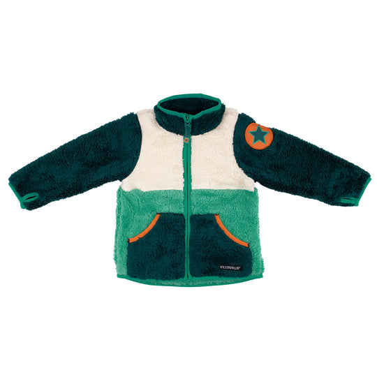 Villervalla Jacket Teddy Pile Fleece - Verdant/Cypress