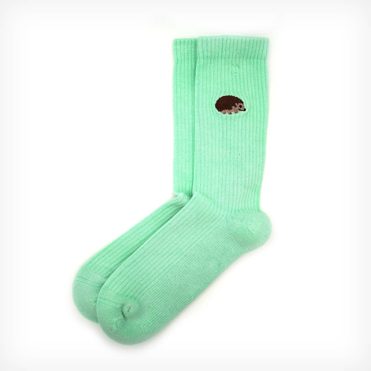 Green Socks: UK Adult 7-11