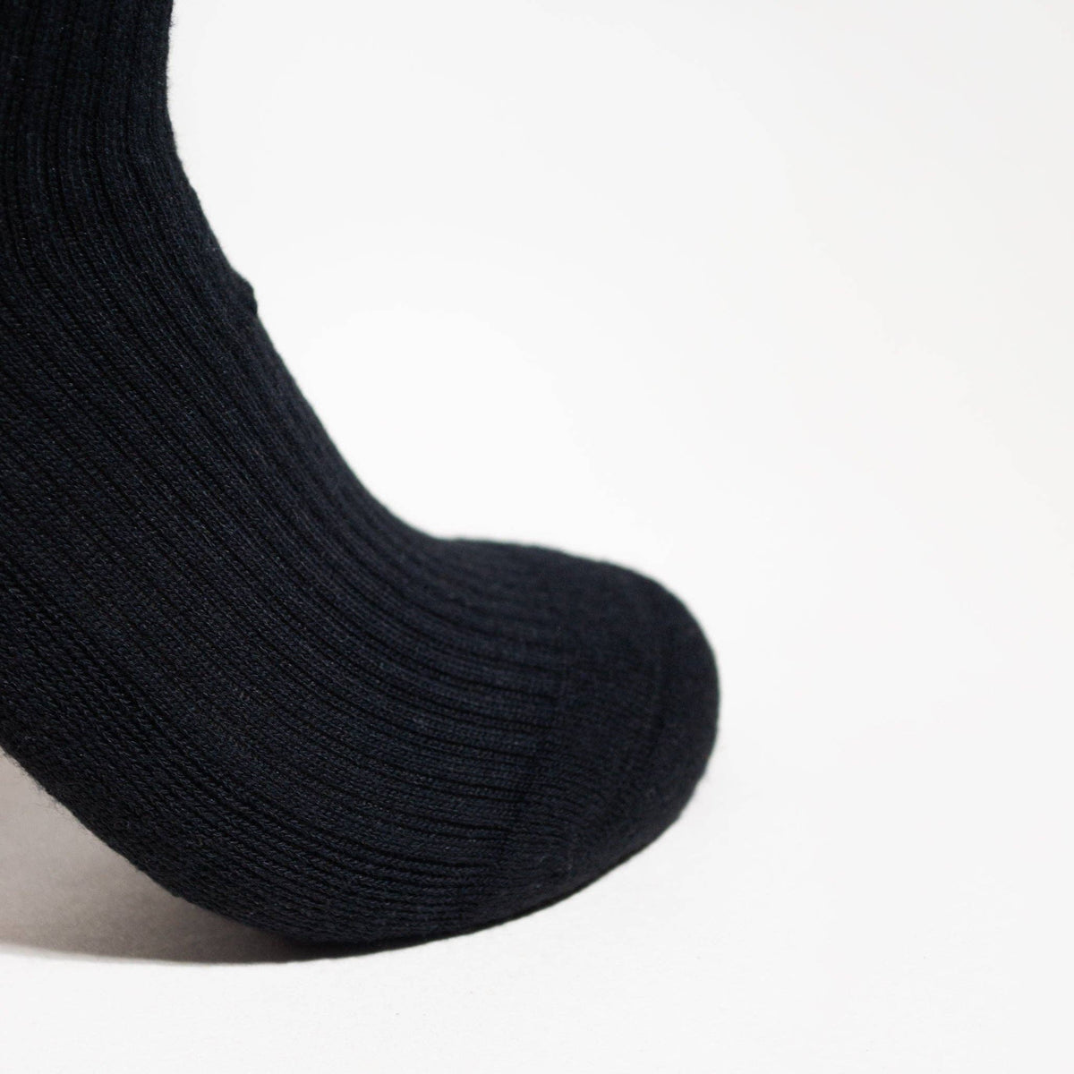 Bare Kind Adult Bamboo Ribbed Socks - Black Panthers - Adult 4-7