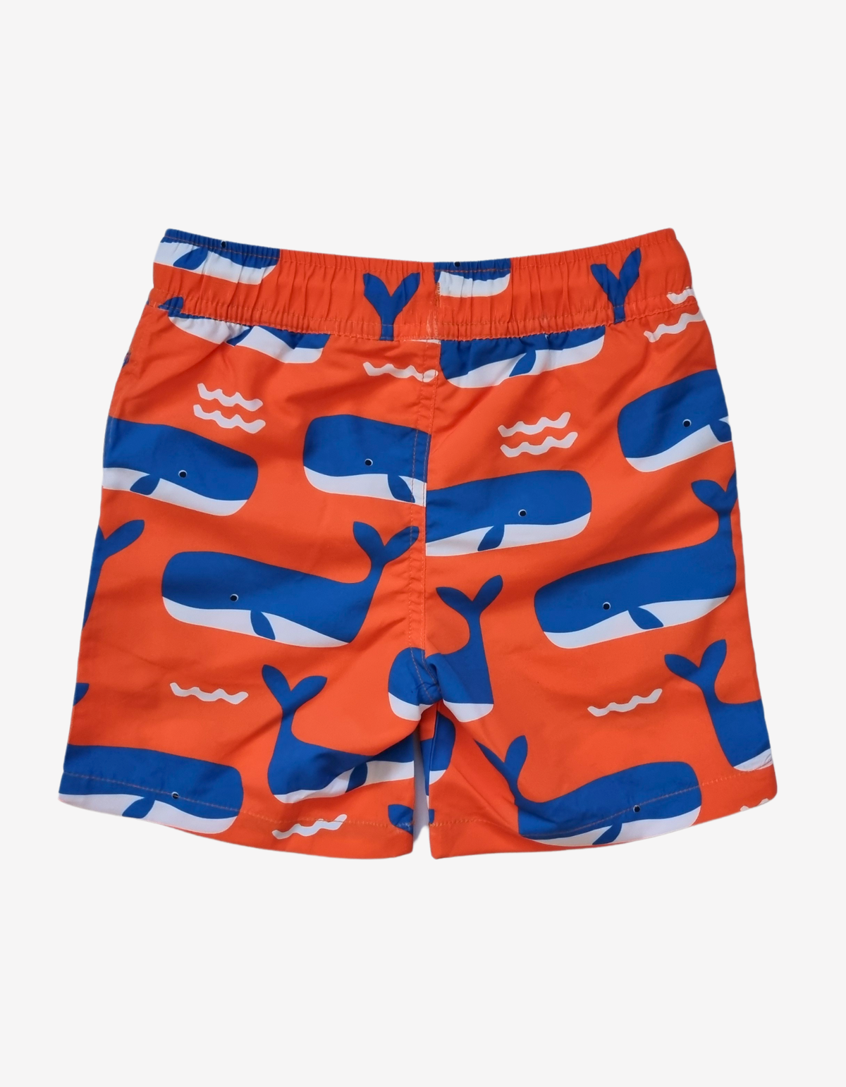 Toby Tiger Organic Swim Shorts - Whale Waves