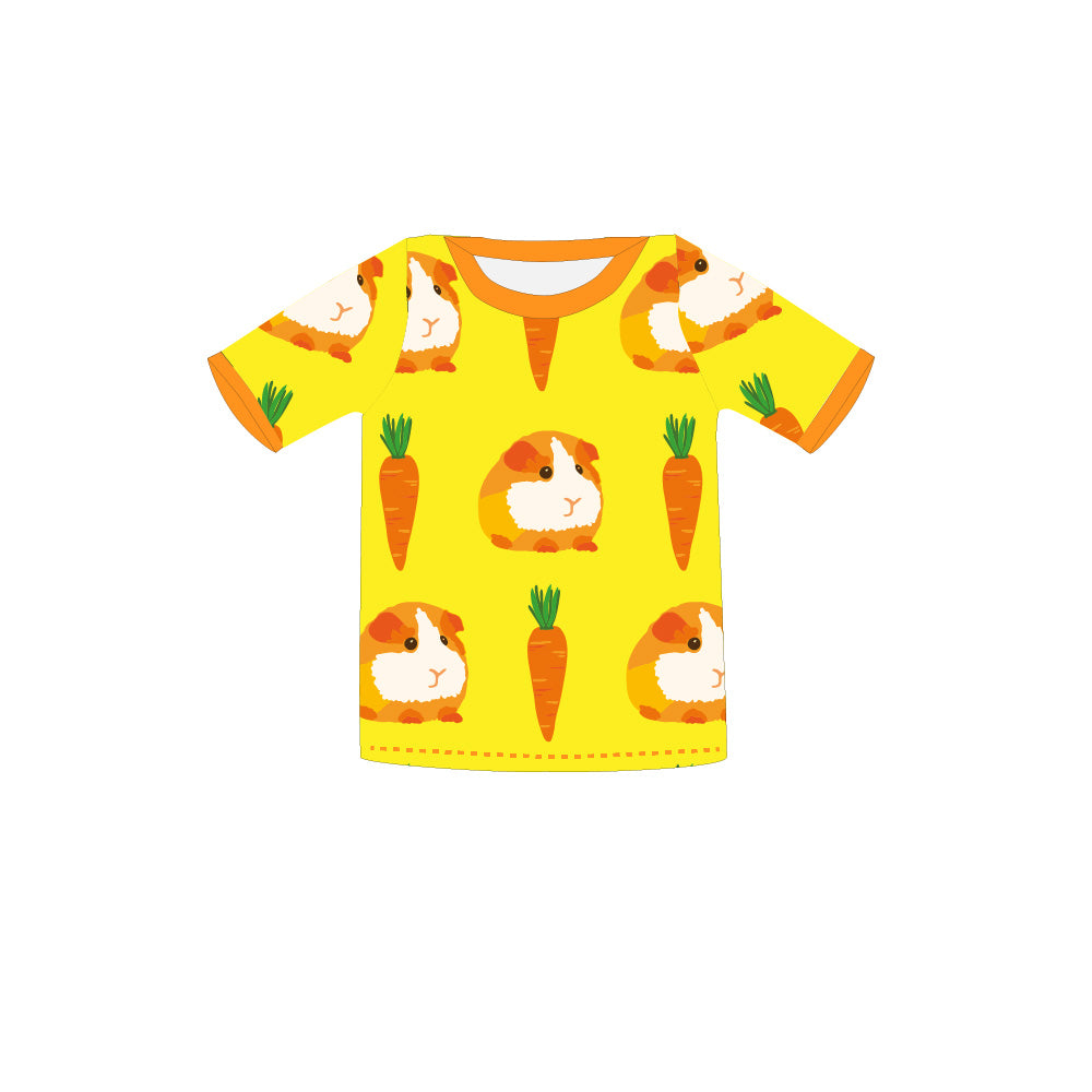 Pikolo T-Shirt Short Sleeve - Guinea Pig & Carrot
