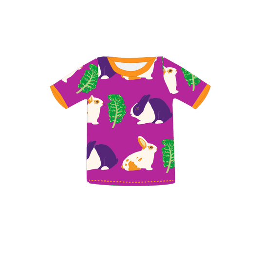 Pikolo T-Shirt Short Sleeve - Rabbit & Kale