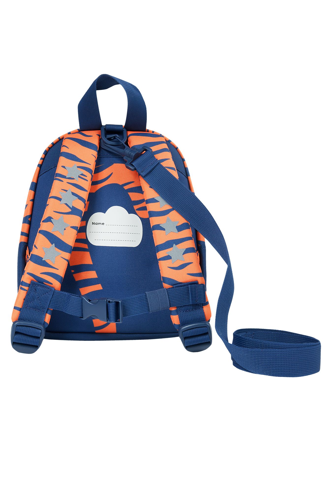 Frugi Little Adventurers Backpack Salamander/Tiger - Orange