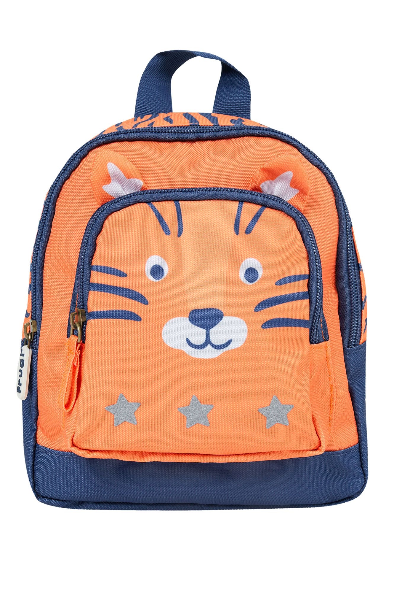 Frugi Little Adventurers Backpack Salamander/Tiger - Orange