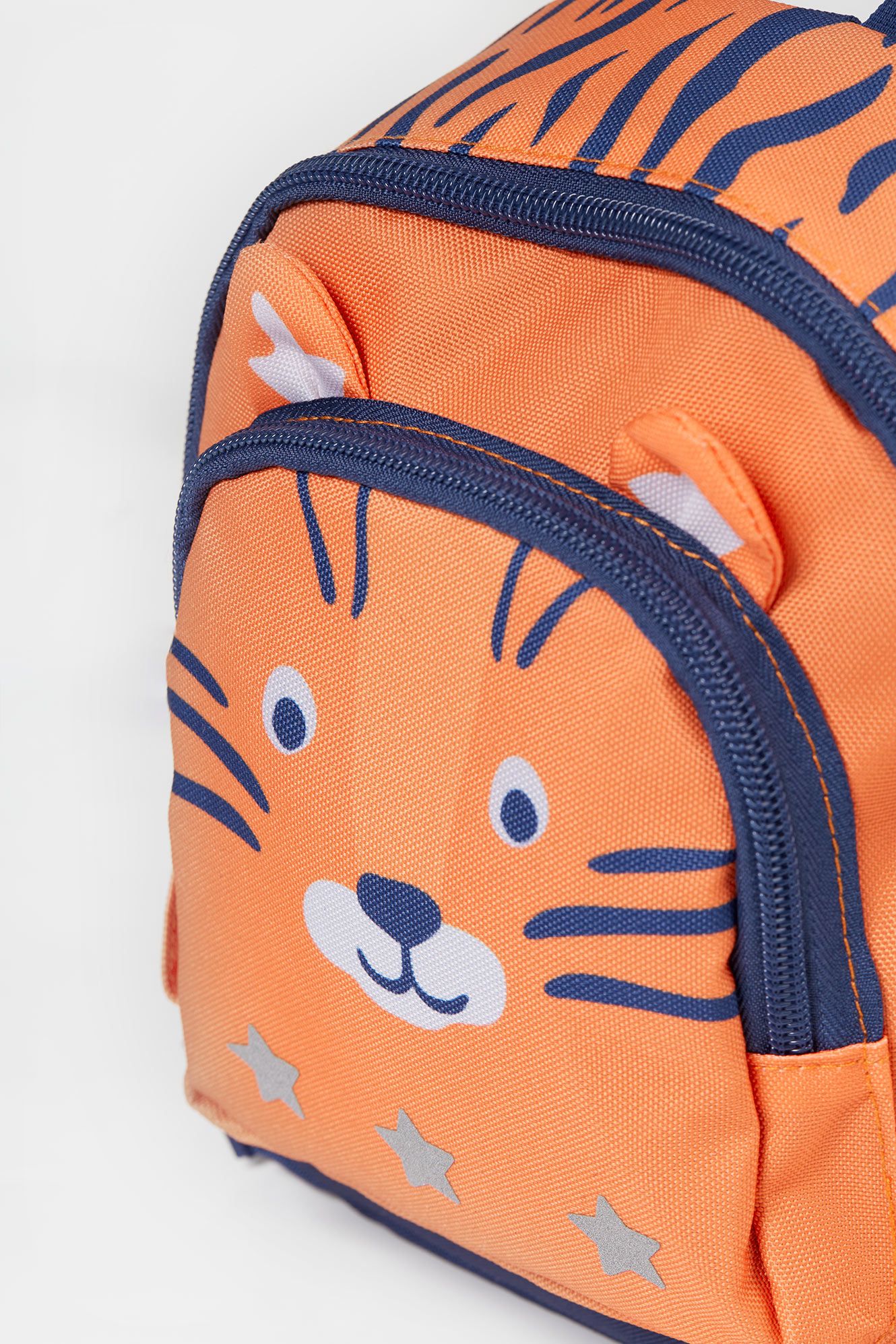 Frugi Little Adventurers Backpack Salamander/Tiger - Orange