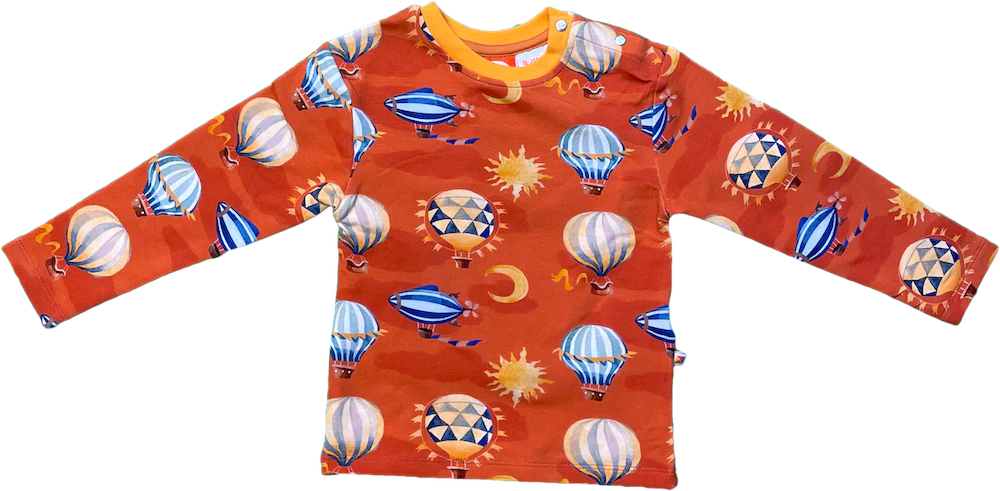 Curious Stories Shirt Long Sleeve - Balloons