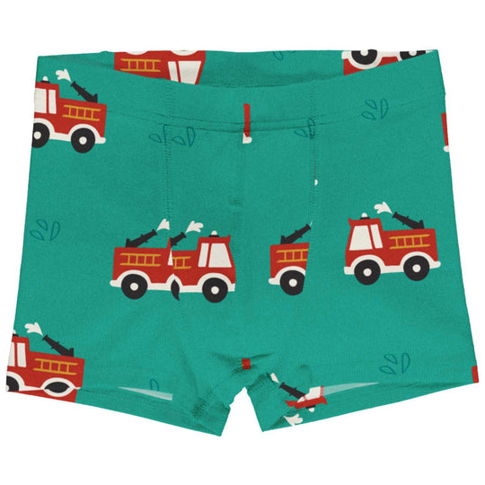 Maxomorra Boxer Shorts - Fire Truck