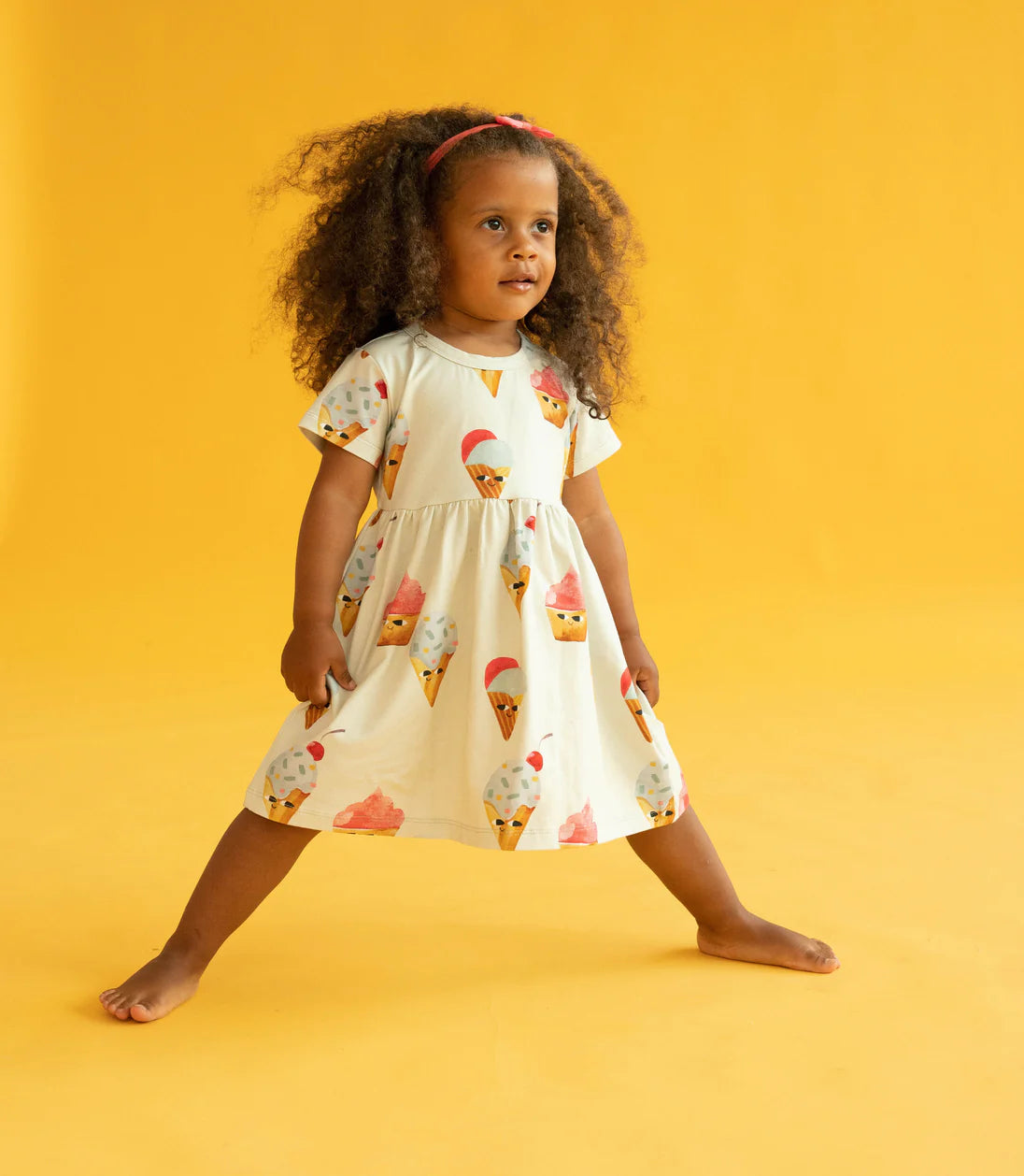 Curious Stories Summer Dress - Ice Cream