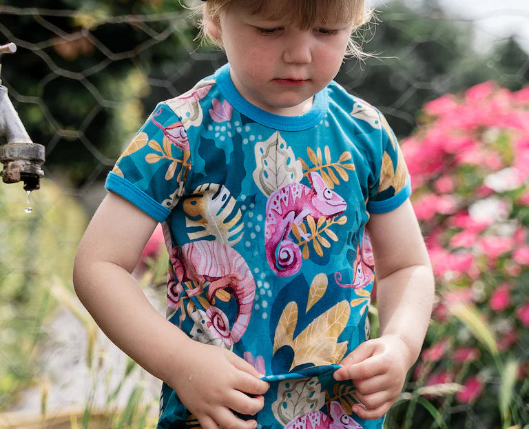 Curious Stories T-Shirt - Chameleon