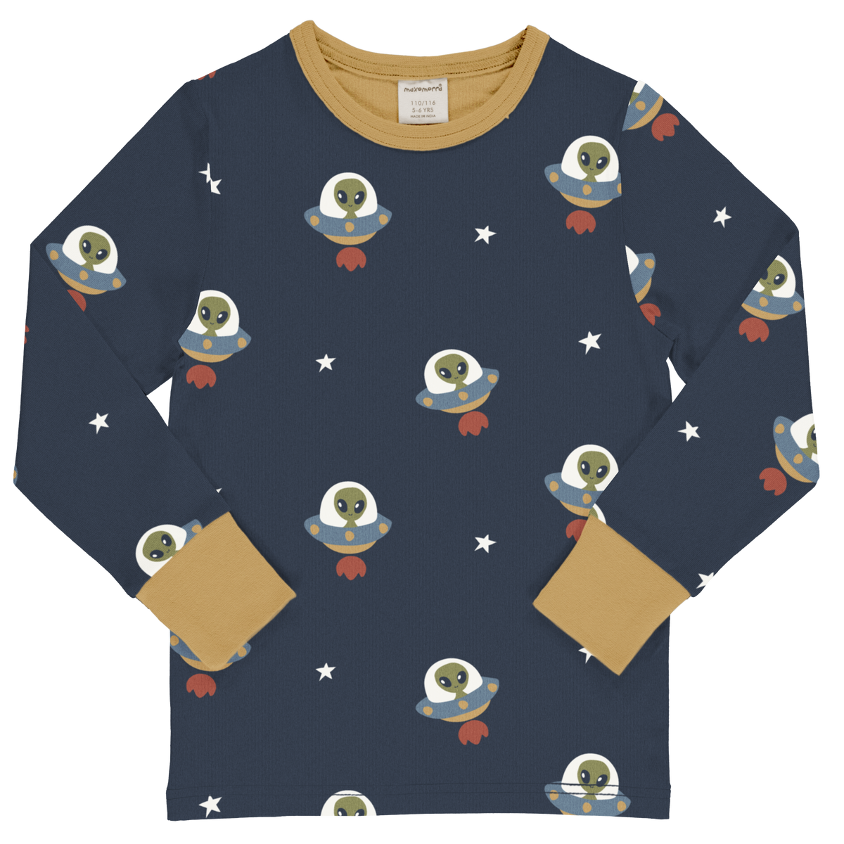 Maxomorra Top Long Sleeve - UFO