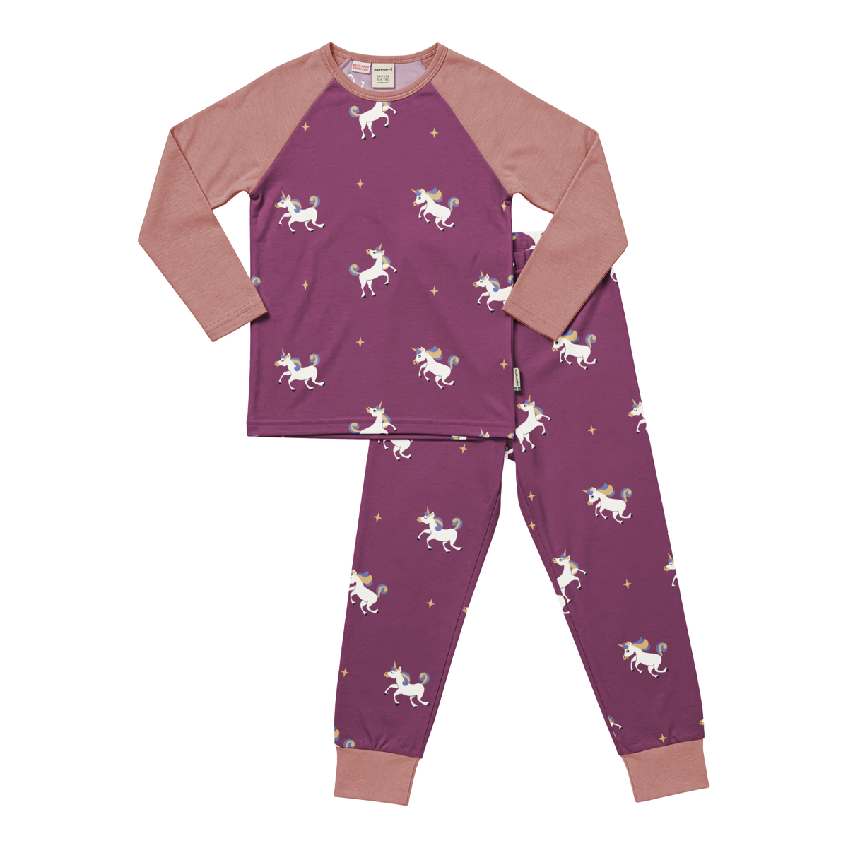 Maxomorra Pyjama Set Long Sleeve - Unicorn