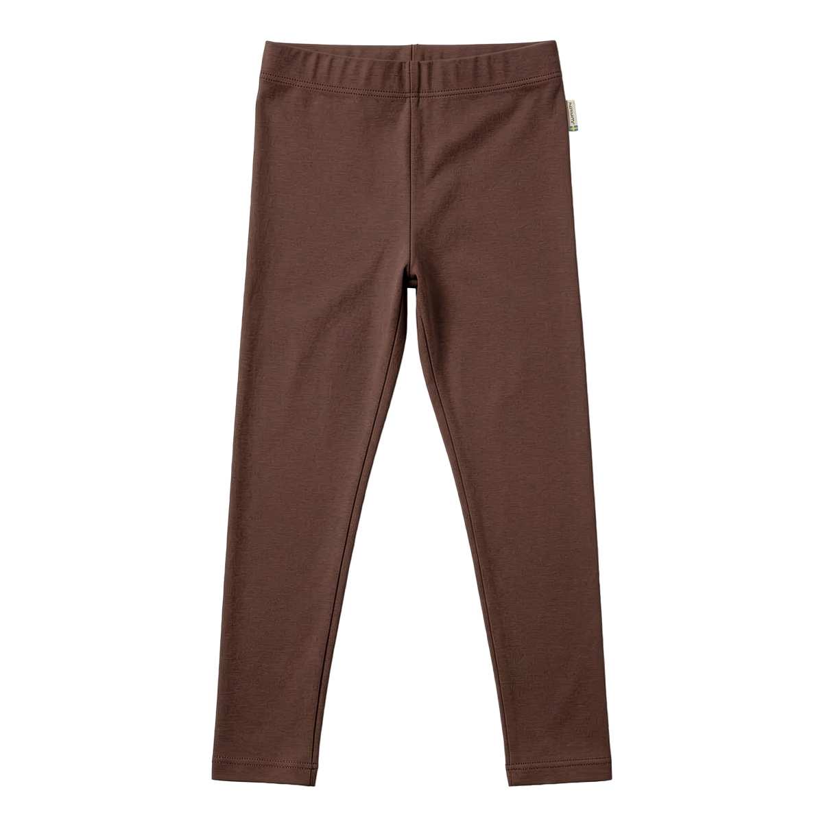 Maxomorra Leggings Sweat Solid - Brown