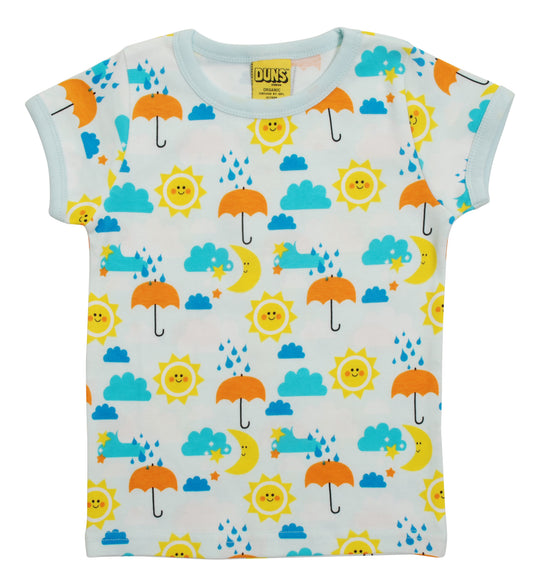 DUNS Sweden Sun and Rain - Short Sleeve T-Shirt