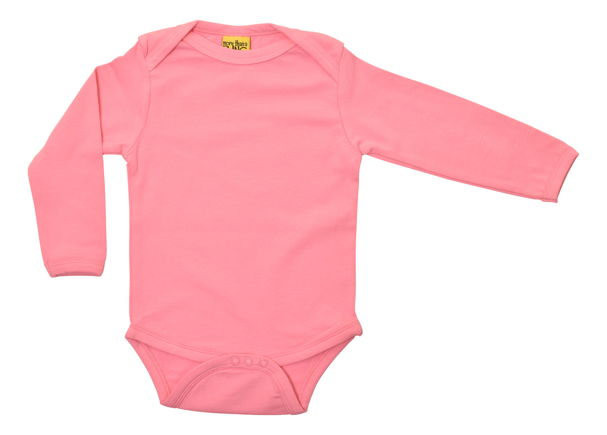 DUNS Sweden Bodysuit Long Sleeve - Prism Pink