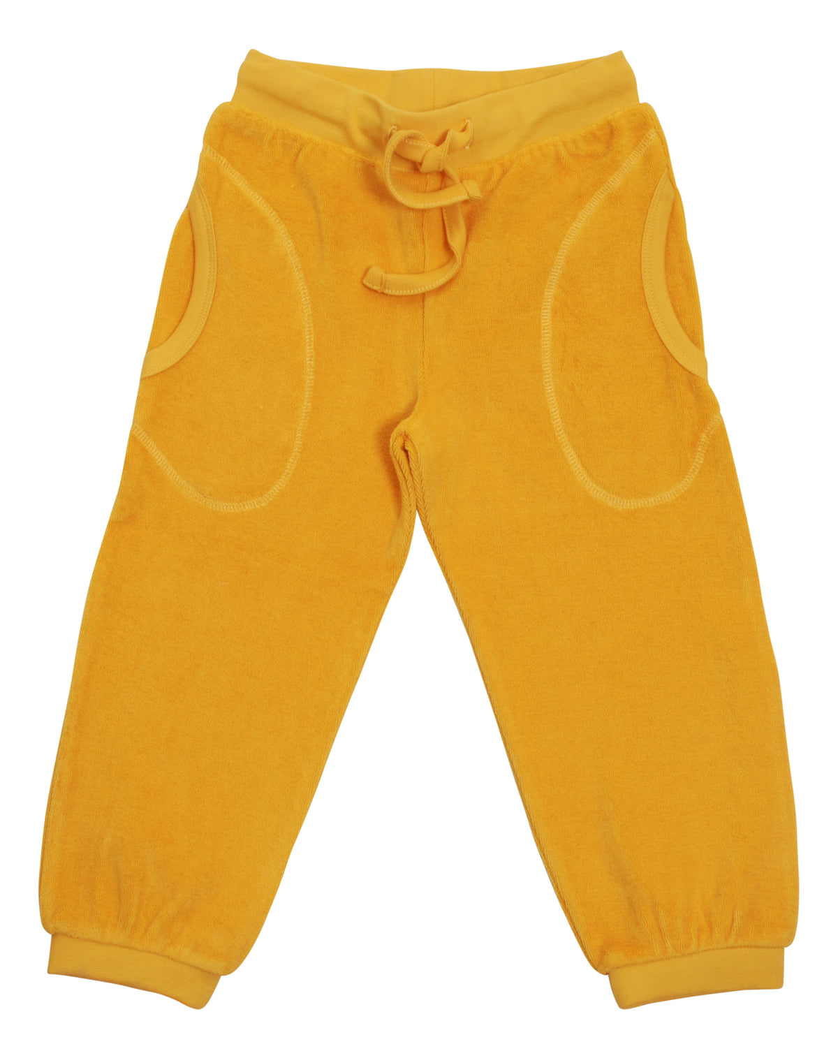 DUNS Sweden Solid Terry Pants - Artisans Gold