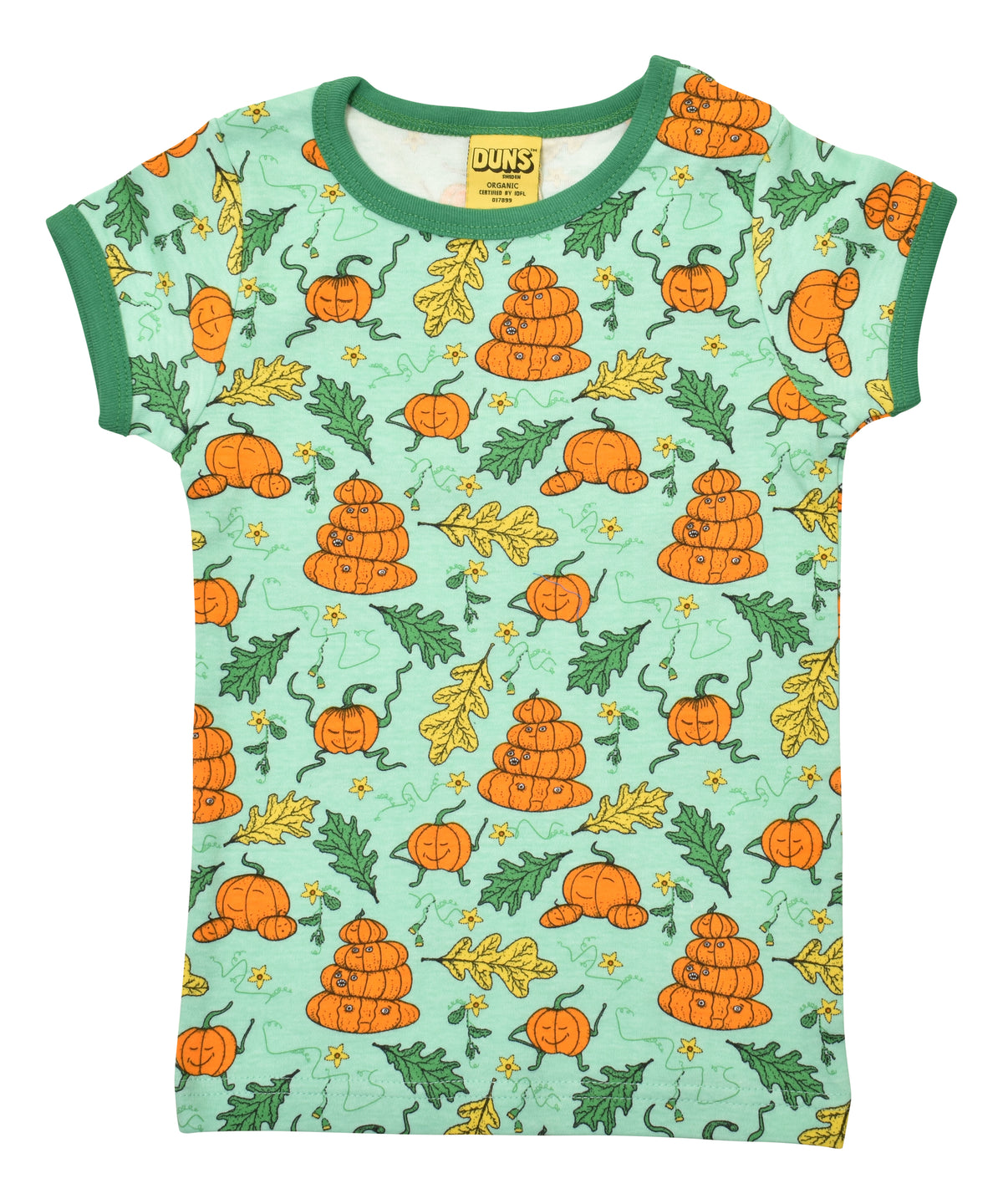 DUNS Sweden T-Shirt Short Sleeve - Pumpkin Family Green
