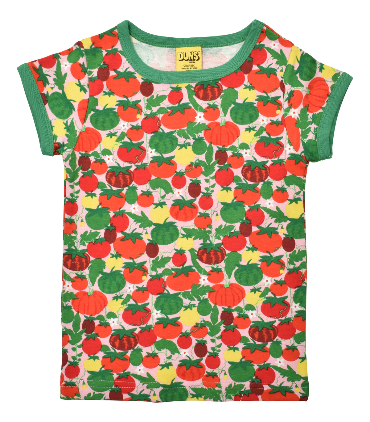 DUNS Sweden T-Shirt Short Sleeve - Tomatoes Pink