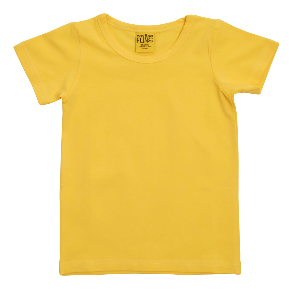 DUNS Sweden More Than A Fling Top Short Sleeve - Solid Aspen Gold