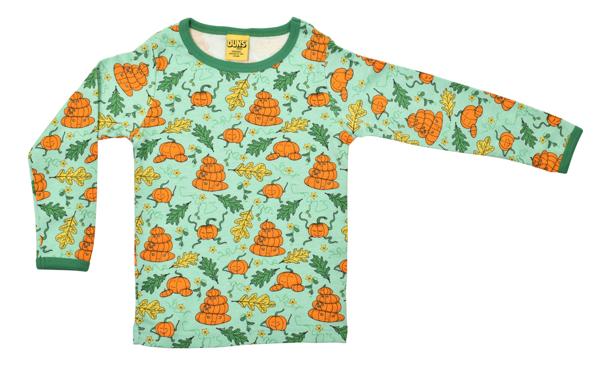 DUNS Sweden T-Shirt Long Sleeve - Pumpkin Family Green