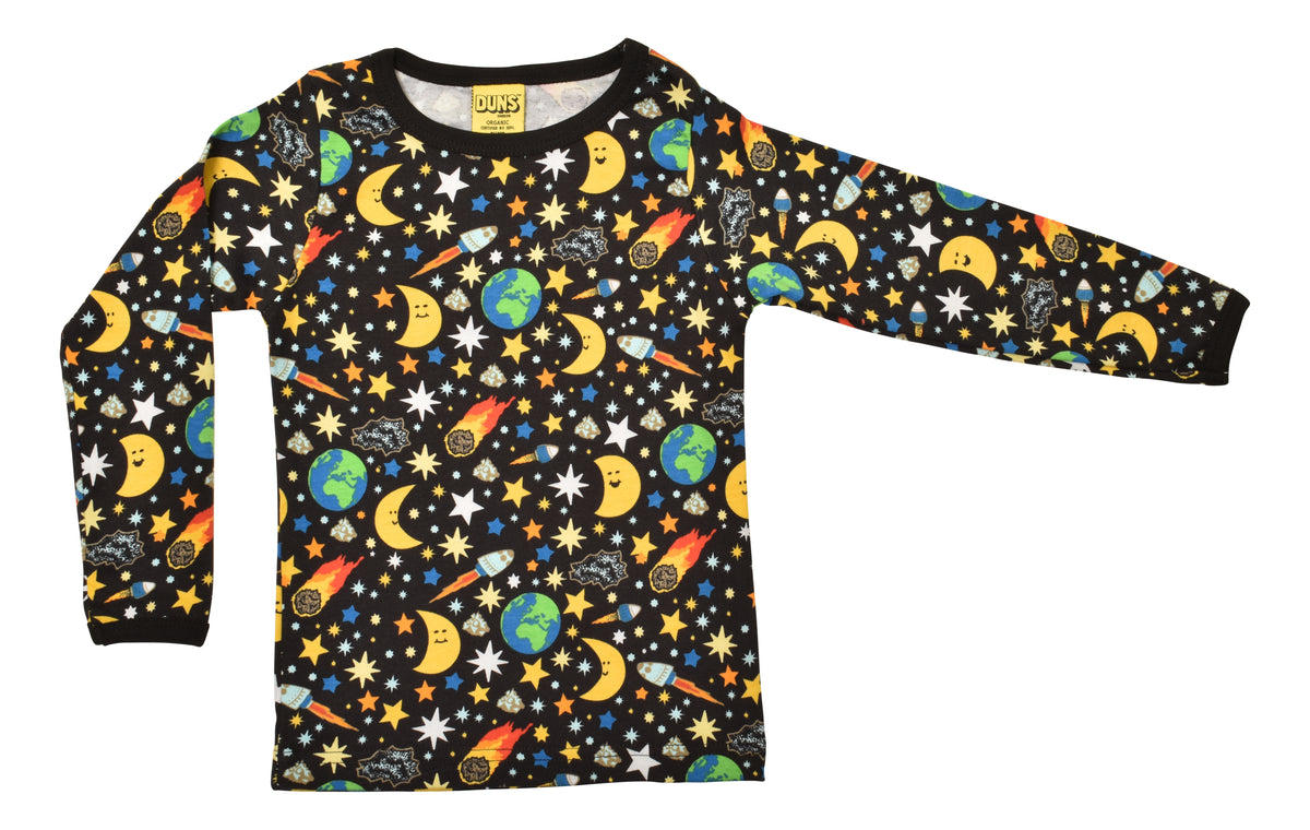 DUNS Sweden T-Shirt Long Sleeve - Mother Earth Black