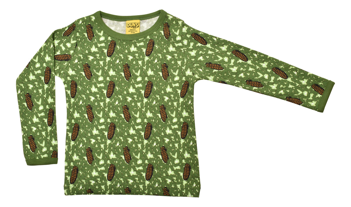 DUNS Sweden Top Long Sleeve - Pine Cone