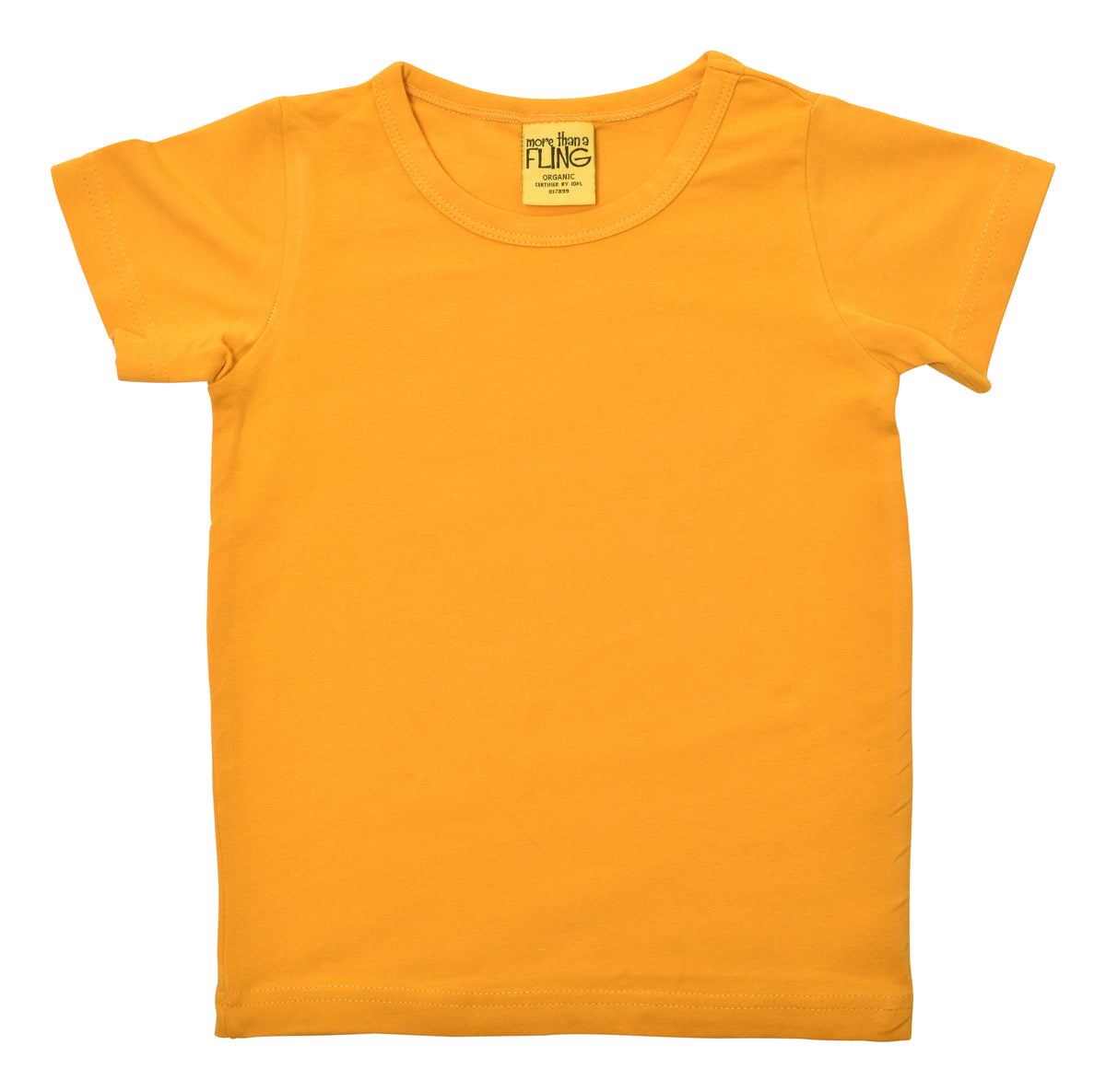 DUNS Sweden More Than A Fling Top Short Sleeve - Mineral Yellow