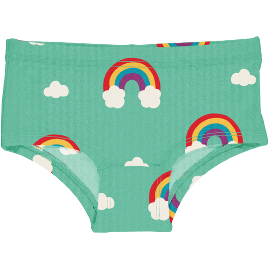 Maxomorra Briefs Hipsters - Green Rainbow