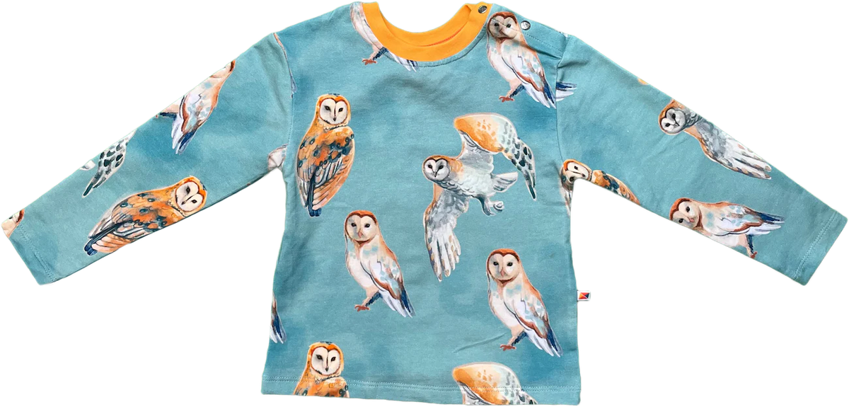 Curious Stories Shirt Long Sleeve - Owls