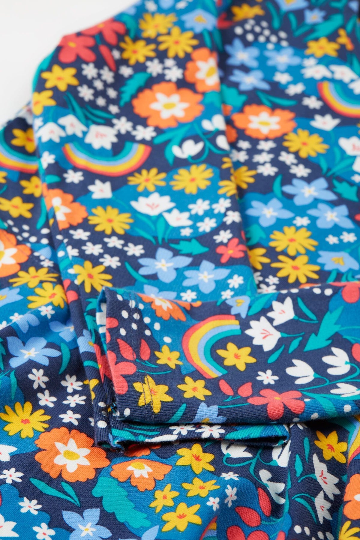 Frugi Sofia Skater Dress Long Sleeve - Winter Hedgerow