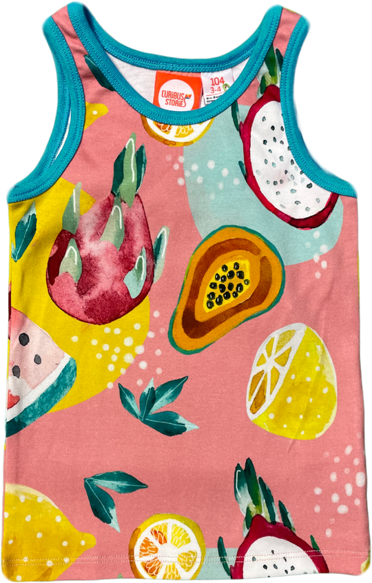 Curious Stories Vest Tank Top - Fruits