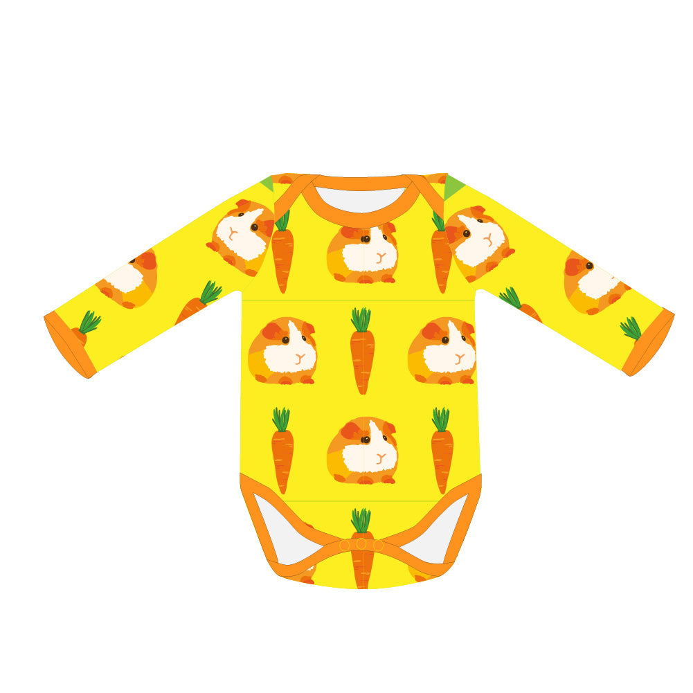 Pikolo Vest Long Sleeve - Guinea Pig & Carrot