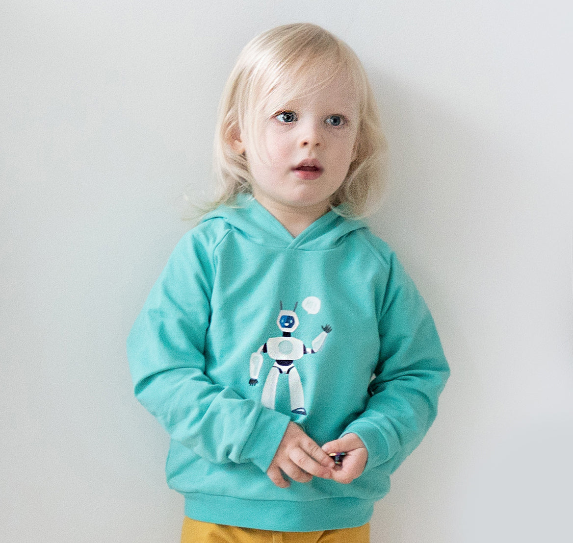 Curious Stories Hoodie - Robot