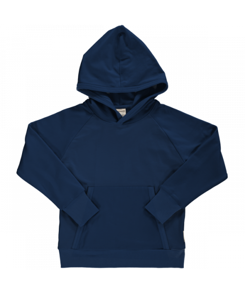 Maxomorra Hoodie Sweat Solid - Navy