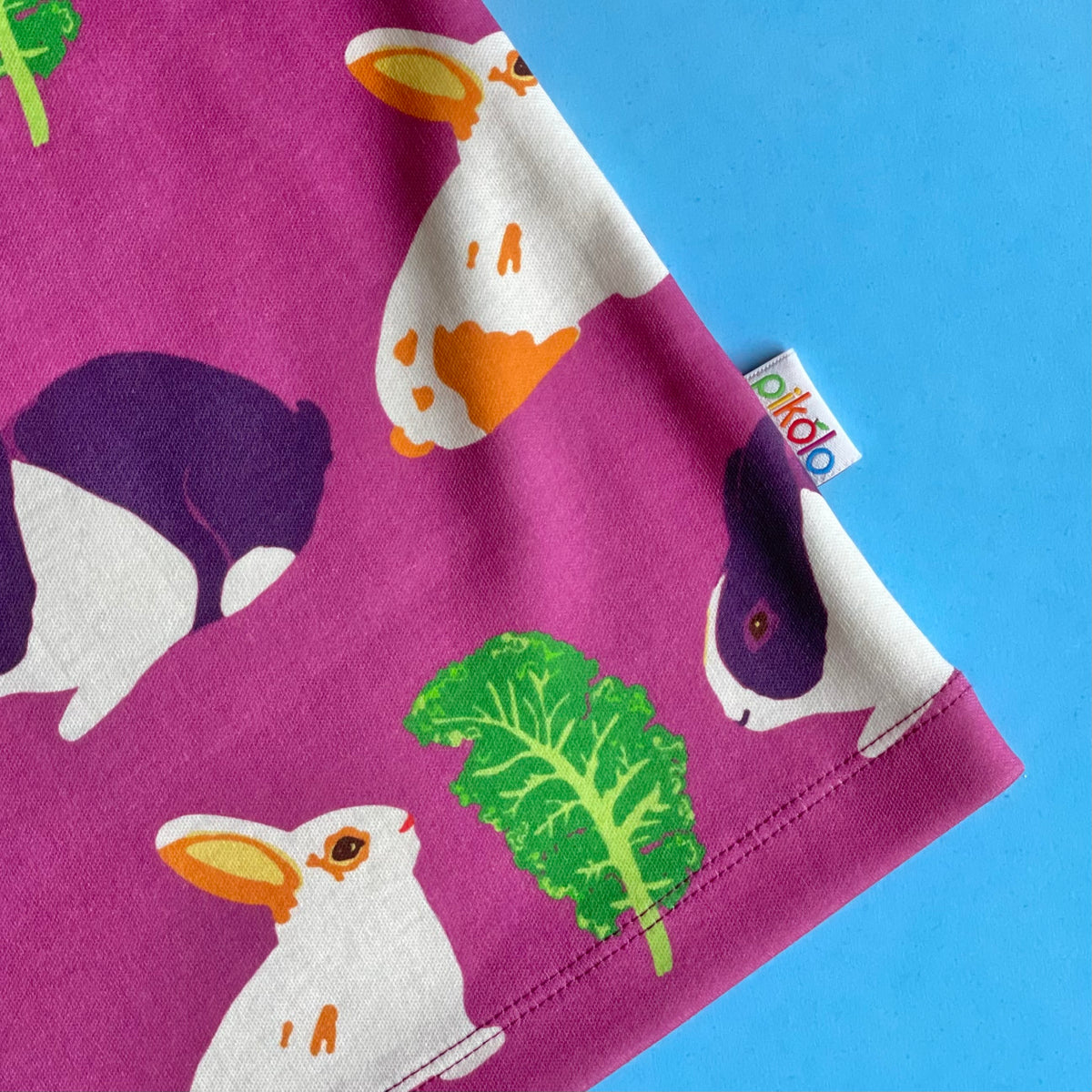 Pikolo T-Shirt Short Sleeve - Rabbit & Kale