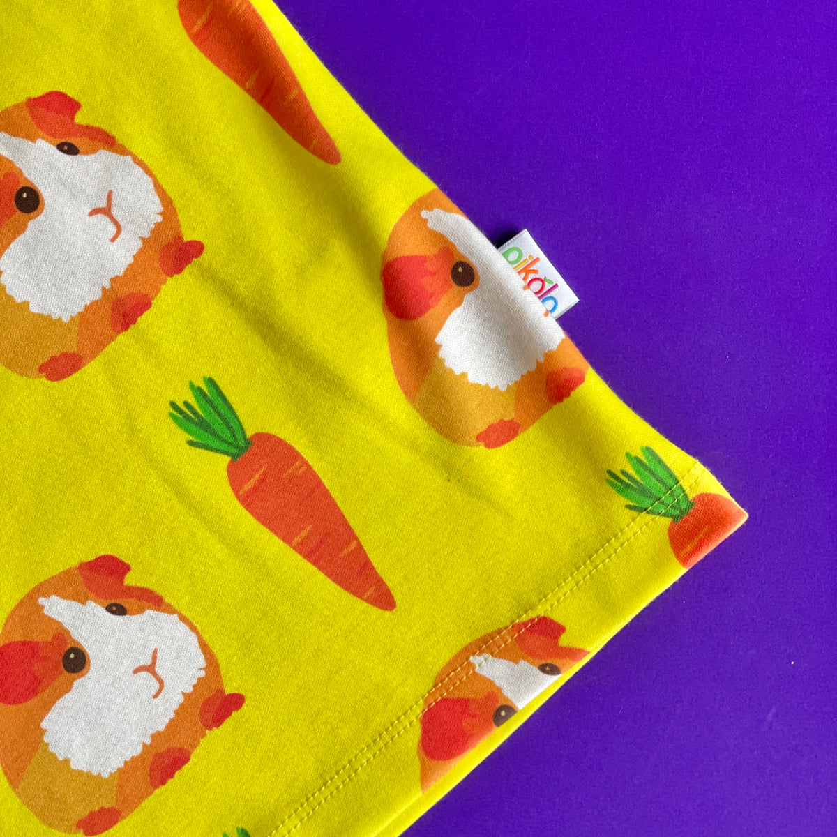 Pikolo T-Shirt Long Sleeve - Guinea Pig & Carrot