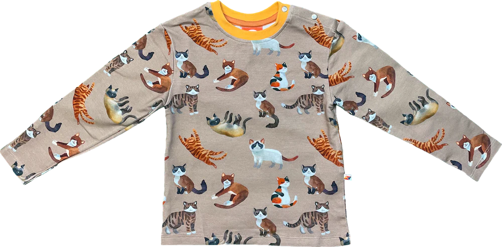 Curious Stories Shirt Long Sleeve - Cats