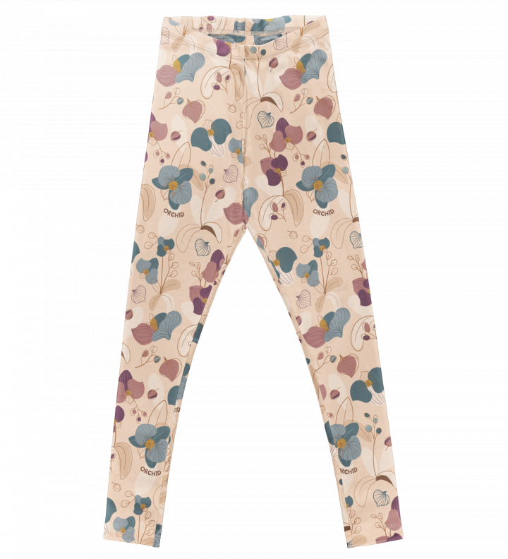 Meyadey Adult Leggings - Tropical Orchid