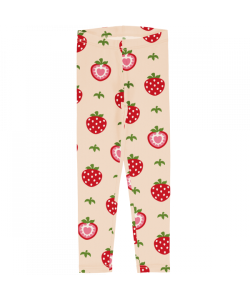 Maxomorra Leggings - Strawberry