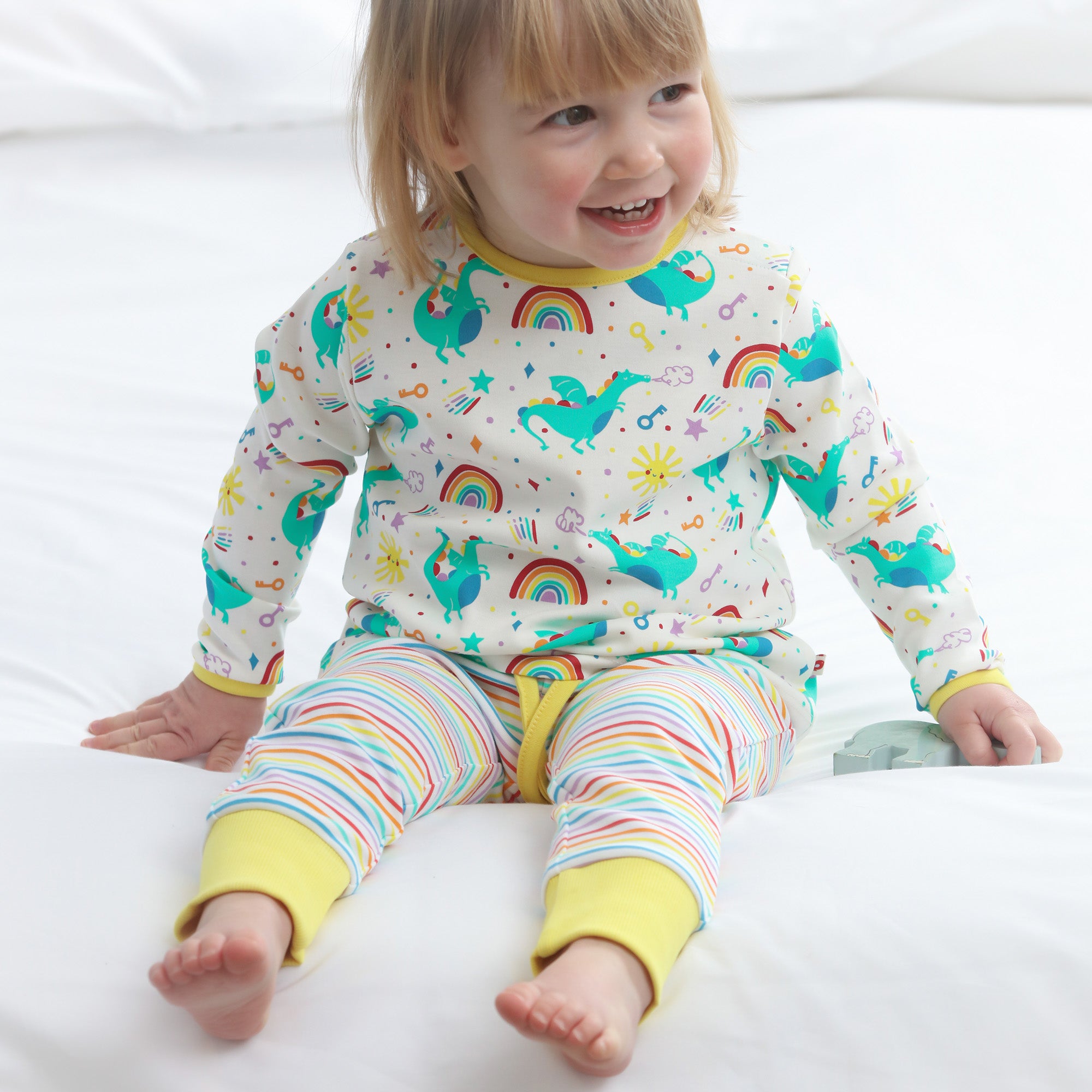 Piccalilly Pyjamas - Rainbow Dragon