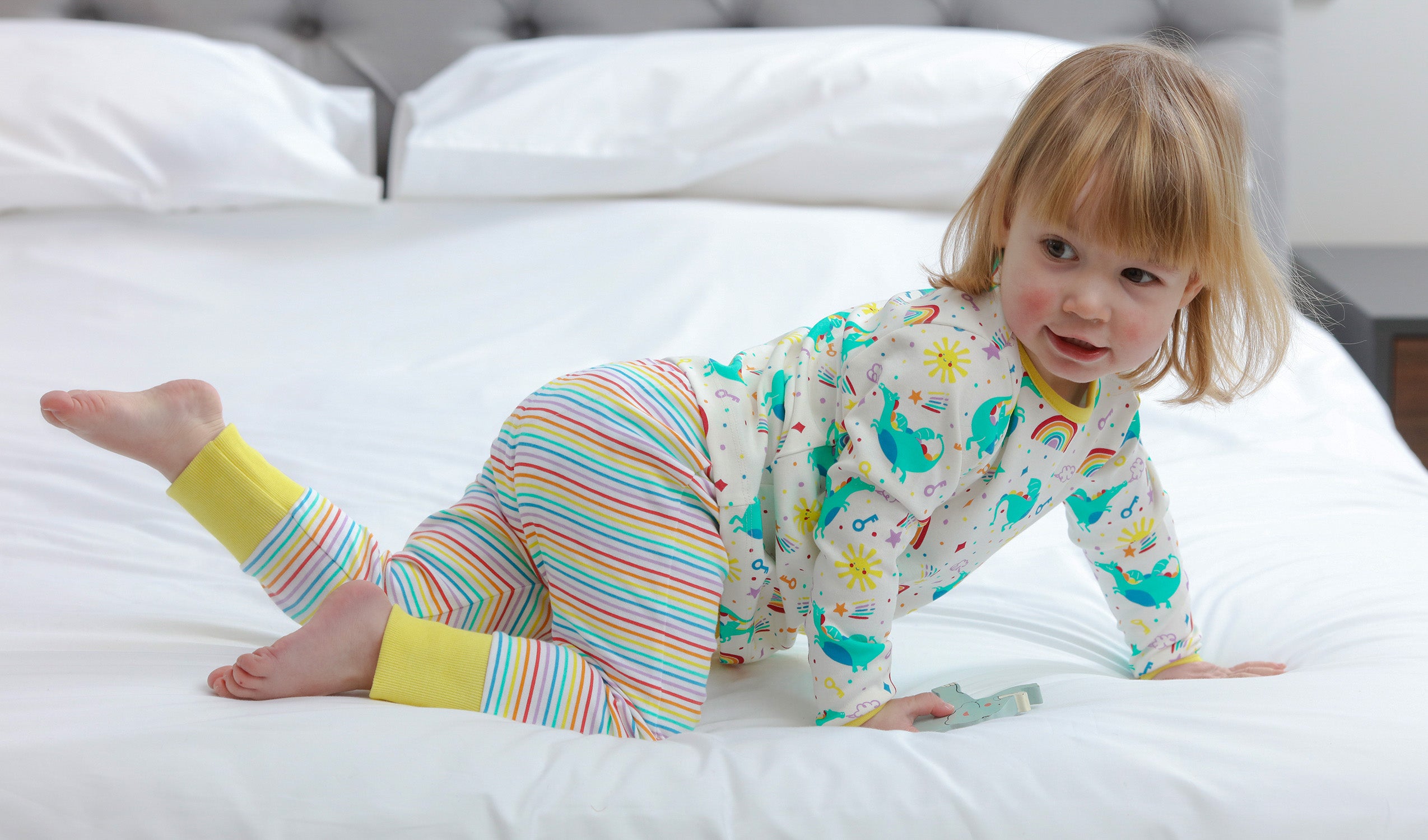 Piccalilly Pyjamas - Rainbow Dragon