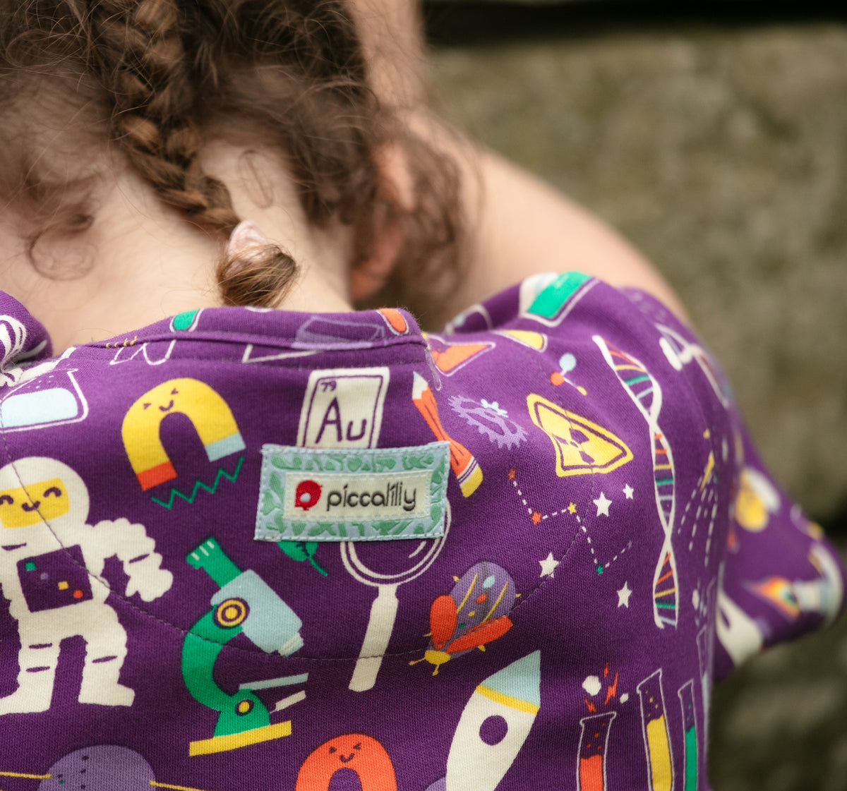 Piccalilly T-Shirt All Over Print Short Sleeve - Science